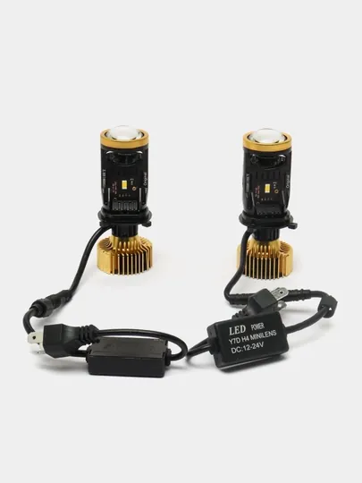Y7 LED H4:линейный светодиод для автомобильных, имеет разрешение при правильной установке — CHIXOL-7LEDH4-ЖЕЛТ