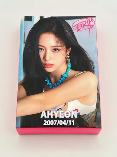 Lomo карты BABYMONSTER 55 шт — K-Pop фотокарты, коллекционный набор, мерч подарок