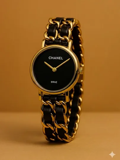 Классические часы с цепочным дизайном — LWATCHS-95W0168-ЧЕРН