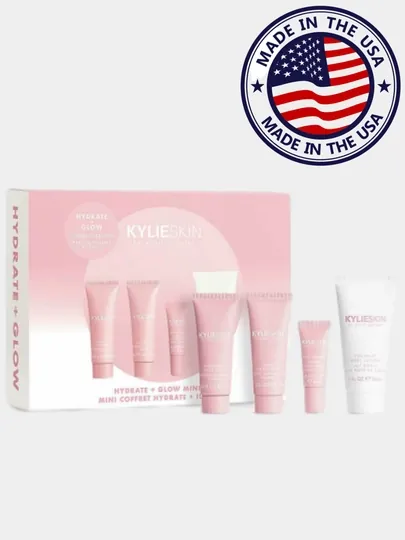 Подарочный набор Kylie Skin by Kylie Jenner Hydrate + Glow Mini Set
