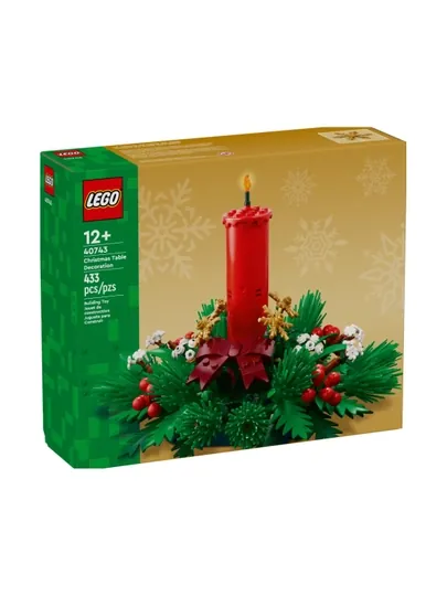Конструктор LEGO Украшение рождественского стола 40743, 433 детали