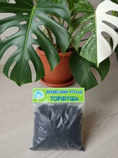 Древесный уголь для растений, 100 г