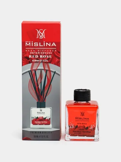 Освежитель воздуха Mislina, для дома, автомобиля и офиса, Red rose, 110 мл