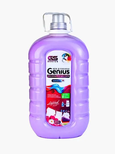 Гель для стирки Genius Aroma, 5 л, фиолетовый