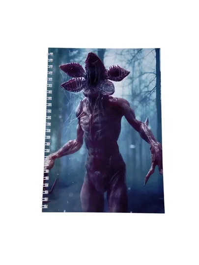 Блокнот Очень странные дела А5, тетрадь для записей, сериал Stranger Things — ТОЧКА-ОДИ-БРОНЗ-полоса