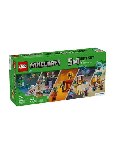 LEGO Minecraft «подарочный набор 5 в 1: исследователь мира» 66805
