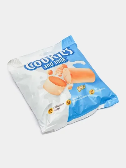 Конфеты неглазированные ''Cookies and milk'', 500 гр