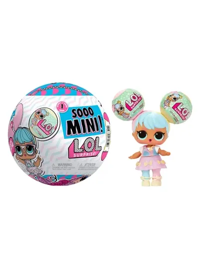 Sooo Mini LOL Surprise Lil Sisters кукла 8 сюрпризов mini ball water surprise 4+