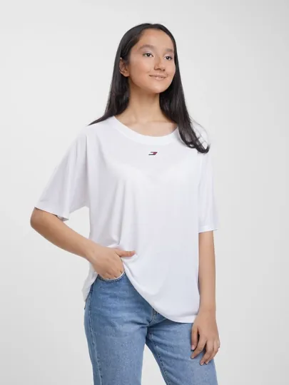 Футболка женская Tommy Hilfiger Relaxed c-nk tee ss S10S101346