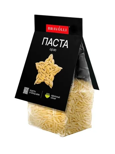 Паста Орзо Bravolli, 350 г