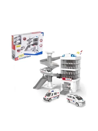 Ambulance Series Rotation Track – Игровой набор с больницей и скорой помощью