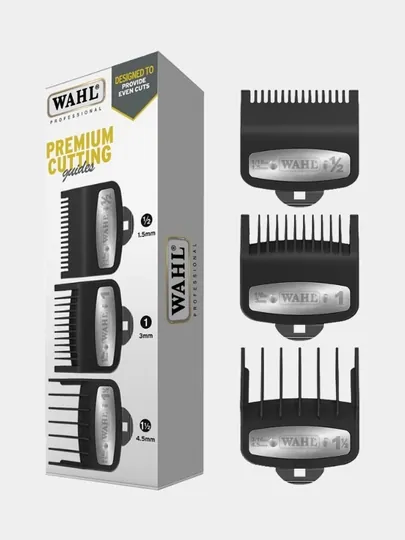 Набор насадок Wahl Premium Attachment Combs 3 Pack, 03354-5001