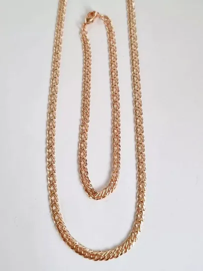Набор цепочка и браслет в стиле Messika, Bvlgari, Van Cleef Xuping-Cartier