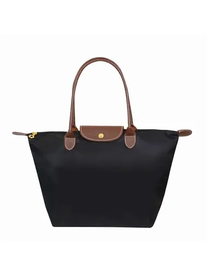 Сумка женская, складная, шоппер, в стиле Longchamp, А4 формат, 3 размера