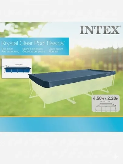 INTEX 28039 — тент для каркасного бассейна 450×220 см — INTEX09-TENT28039