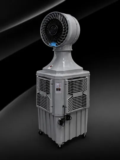 Мобильный воздухоохладитель с водяным охлаждением мощный air cooler — TECHNAV-AIRCS5S-СЕРЫЙ