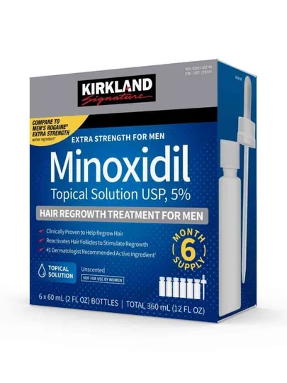 Миноксидил для роста бороды и волос Kirkland Minoxidil 5% 60 мл