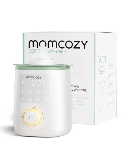 Подогреватель бутылочек Momcozy Nutri 6-в-1, быстрый нагрев, ночник