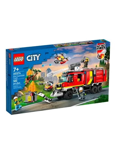 Конструктор LEGO City 60374 Пожарная машина, 502 детали