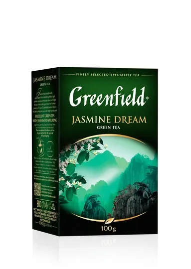 Зеленый чай Greenfield Jasmine Dream, листовой, 100 г