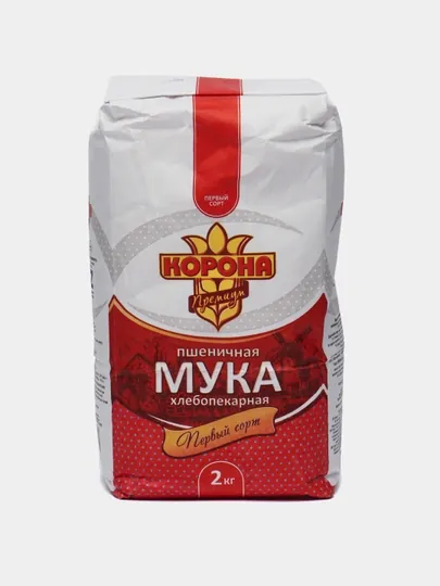 Мука "Корона", первый сорт, 2 кг — DANIHA-P0A08EA