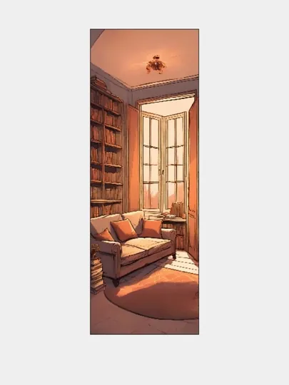 Бумажные закладки для книг, учебников, ежедневников "Эстетика", "Библиотека", "Книги"