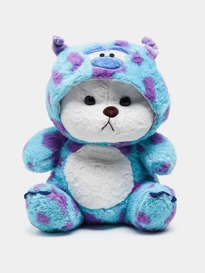 Мягкая игрушка для детей, плюшевый мишка с капюшоном, Lotso, Пикачу, Стич 50-55 см