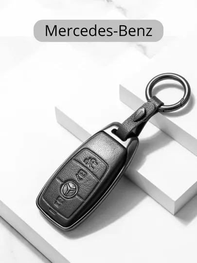 Металлический чехол для ключа Mercedes-Benz — 77CASES-MERCPMC2-ЧЕРН
