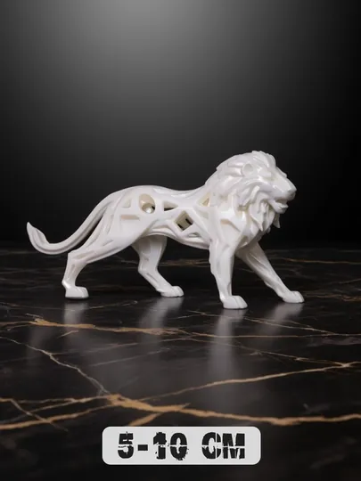 3D фигурка животного из PLA пластика, декоративная статуэтка, подарок, 3D печать — LAYERLA-ANIMALS-МЕНТОЛ-5