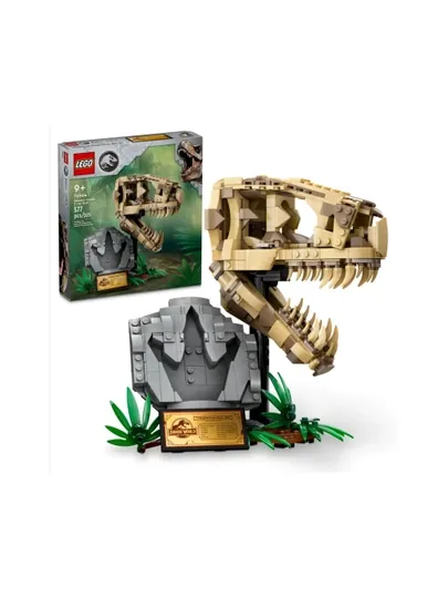 LEGO Jurassic World 76964 окаменелости динозавров: череп тираннозавра рекса