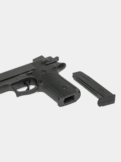 Пневматический страйкбол пистолет, железный Glock, с пульками Colt M1911