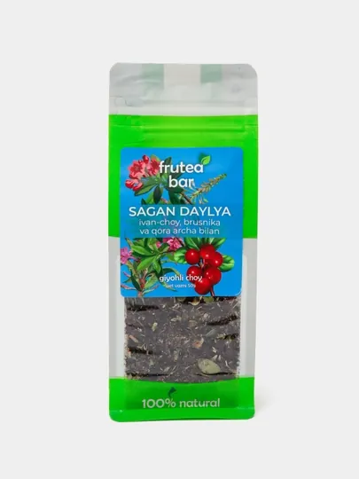 Fruteabar "Саган дайля с иван-чаем, брусникой и можжевельником" Чайный напиток сухой рассыпной, 50 гр