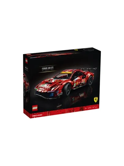 LEGO Technic 42125 Ferrari 488 GTE AF Corse №51, 1677 деталей