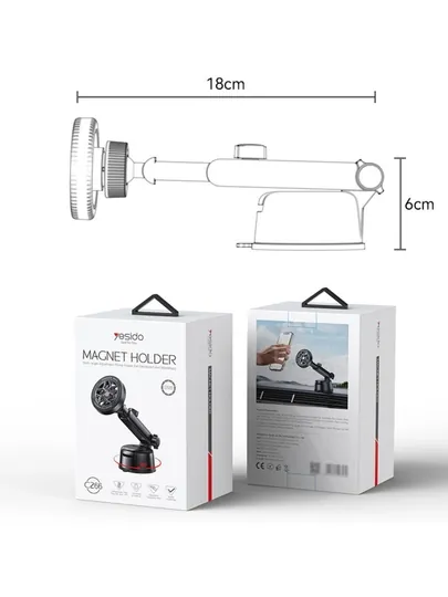 Автомобильный держатель MagSafe YESIDO C266