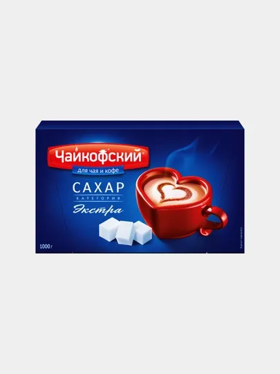 Сахар-рафинад Чайкофский, кусковой, 1 кг