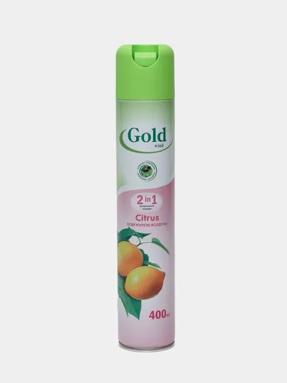 Освежитель воздуха Gold Wind Citrus, 400 мл