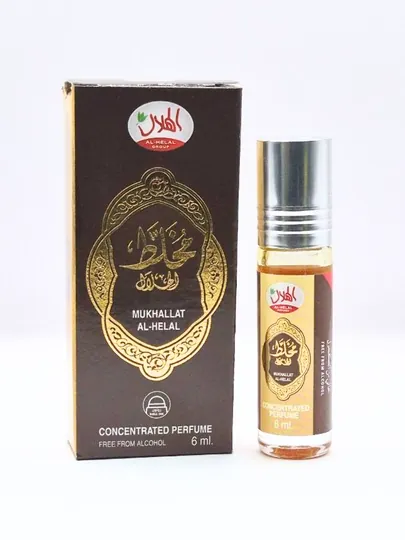 Концентрированные масляные духи Mukhallat Al-Helal, 6 мл