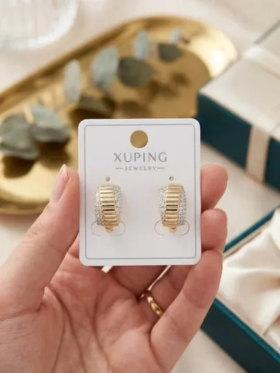 Серьги Xuping Jewelery — SHEERIK-MJXUPINGSERGI-МАНГО
