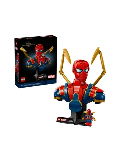 Конструктор LEGO Бюст Железного Человека-Паука 76326, 379 деталей