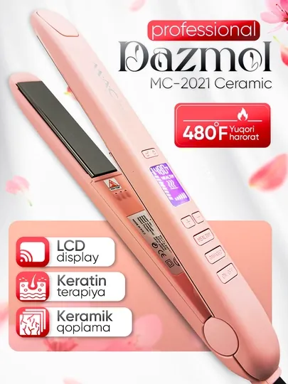 Утюжок для волос MAC Styler MC-2021, 480°F, LCD дисплей, керамический, кератин