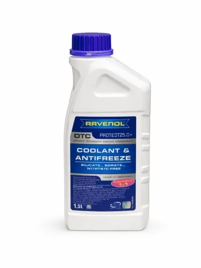 Антифриз , Ravenol Coolant Antifreeze 1.5 л — MKCARUZ-ANTIFRIZ-СИНИЙ