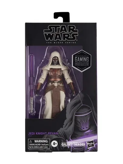 Star Wars Black Series Revan Jedi Knight Gaming Greats GameStop Exclusive фигурка 6" меч
