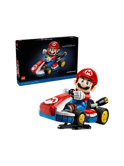Конструктор LEGO Mario Kart 72037 Марио и стандартный карт, 1972 детали