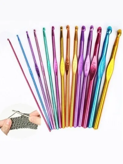 Крючки для вязания набор — JUKU-KRUCHOK-4.5mm