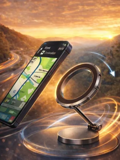 Автомобильный держатель Fold Magnetic Holder 1080°, G118 с магнитом MagSafe для смартфонов