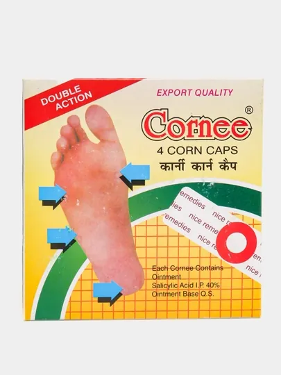 Пластырь от мозолей Cornee, 4 шт