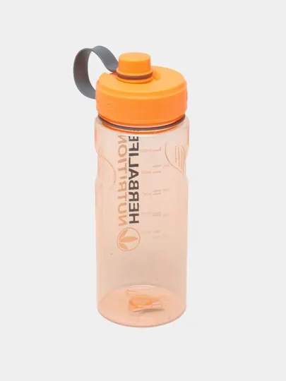 Спортивная бутылка для фитнеса, градиентное цветное, 1000 ml — EMARKE-HER1L-ОРАНЖ