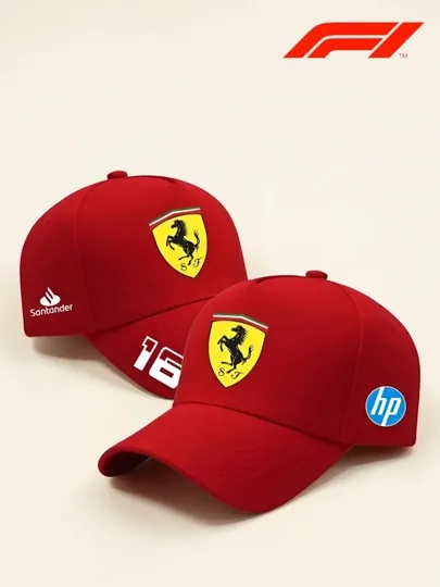 F1 кепка Ferrari бейсболка спортивная подарок для мужчин девушек унисекс формула 1 y2k Ф1