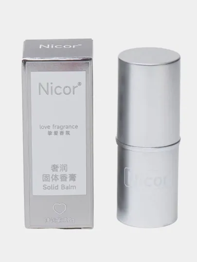 Твердый бальзам для тела Nicor Love Fragrance, сухие духи