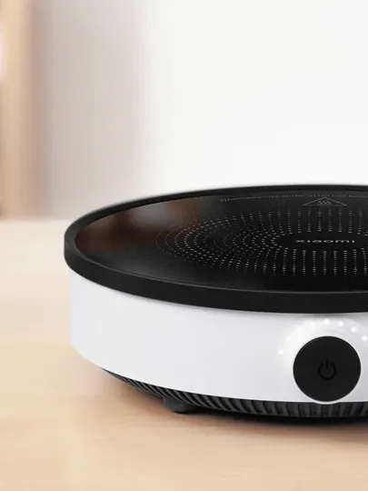 Индукционная плита Xiaomi Mi Induction Cooker Lite Global, 9 уровней нагрева белый